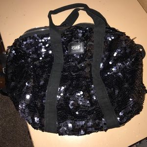 VS sequin duffel